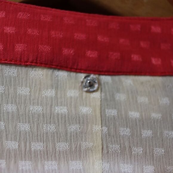 Valentino Miss V Red Tweed Skirt Suit 3 Piece Set EU 44 - Picture 7 of 13